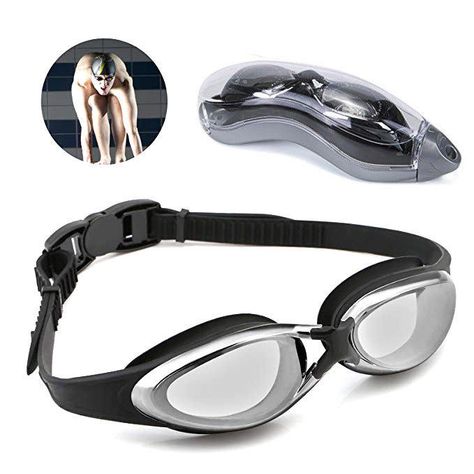 Swimming goggles with ergonomic design and UV protection Stornfield