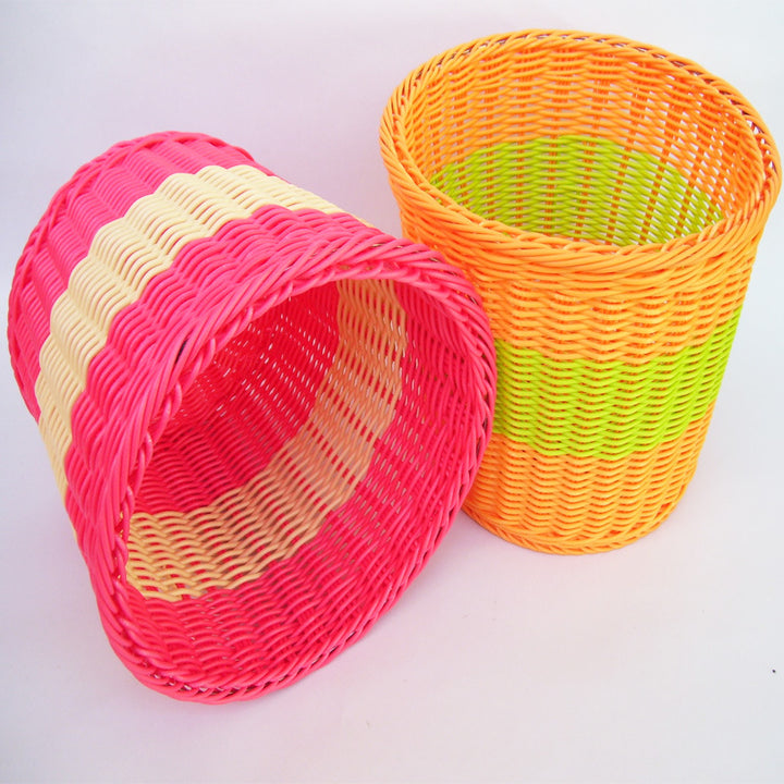 Colorful Woven Storage Basket Stornfield