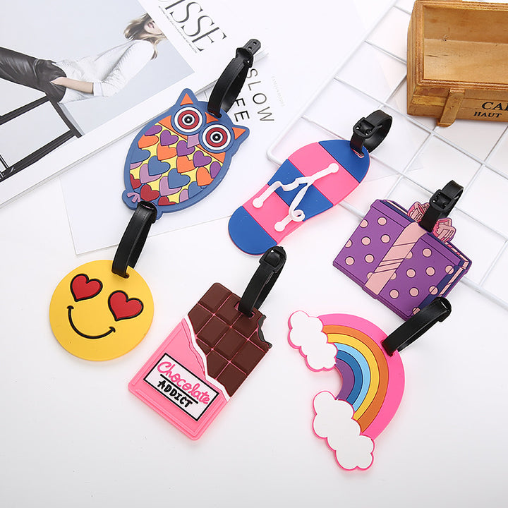 Unisex Chocolate-Themed Luggage Identifier Stornfield