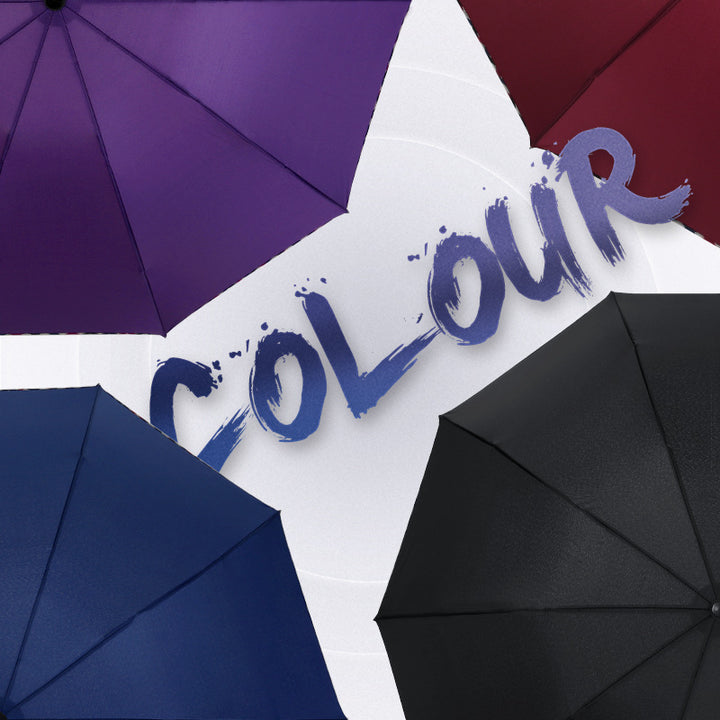 Women lightweight automatic umbrella with sturdy frame and practical carrying mechanism Stornfield