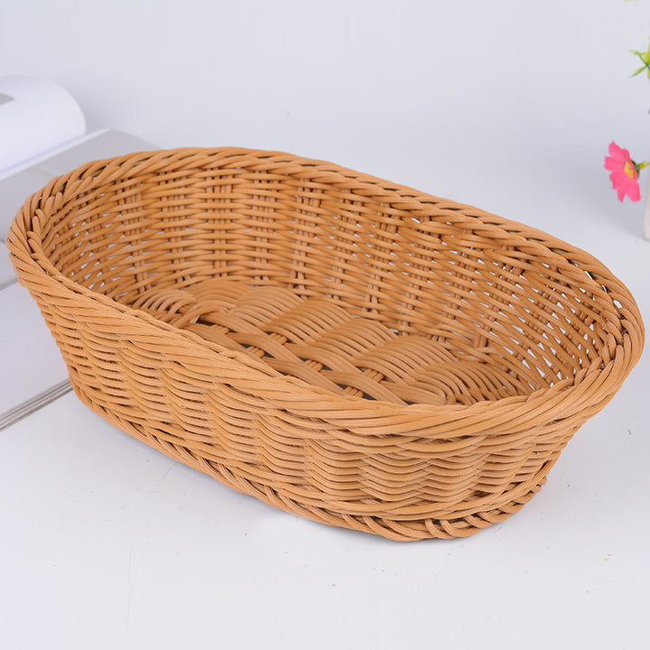 Decorative Woven Serving Basket Stornfield