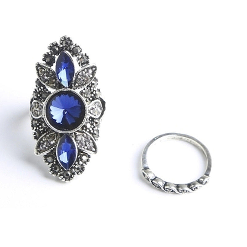 Elegant Leaf-Designed Adjustable Ring Stornfield