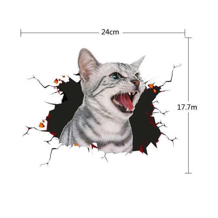 Cute 3D Simulation Animal Car Sticker | Stornfield