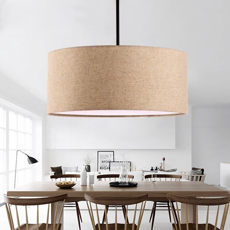 Modern Drum Pendant Light