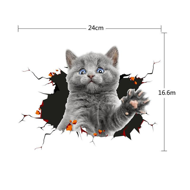 Cute 3D Simulation Animal Car Sticker | Stornfield