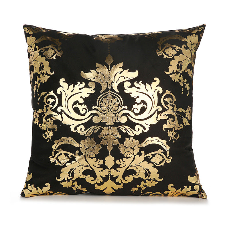 Geometric Luxe Accent Throw Pillow