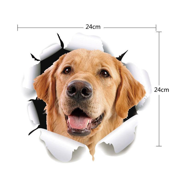 Cute 3D Simulation Animal Car Sticker | Stornfield