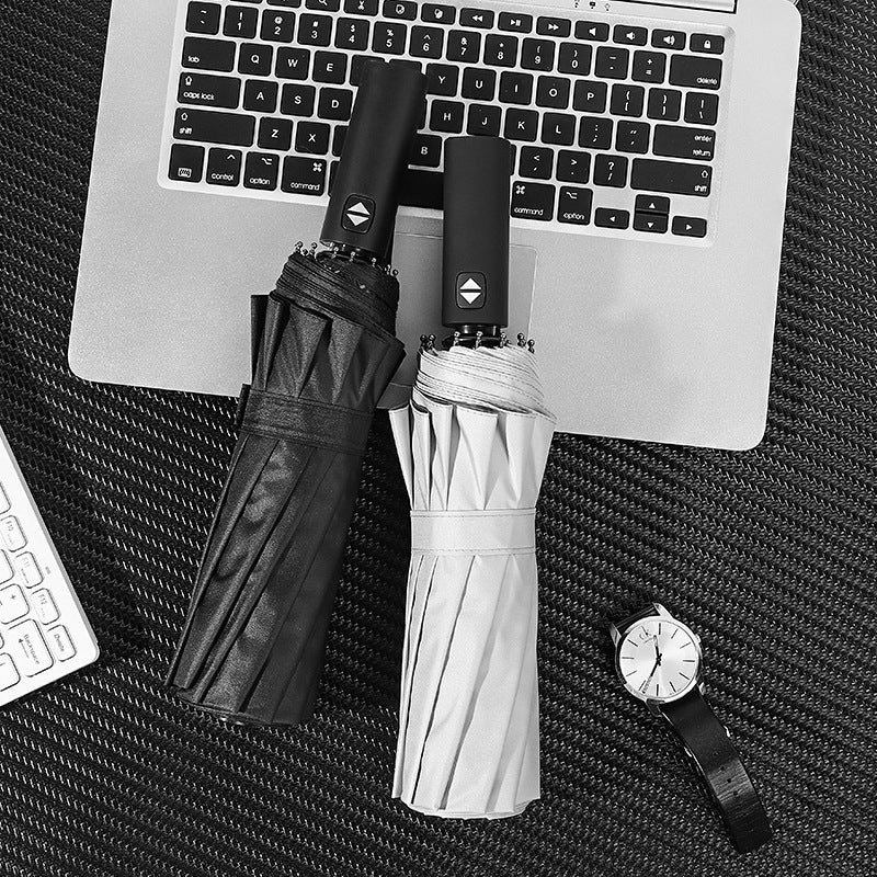 Women's automatic folding umbrella with spacious canopy Stornfield