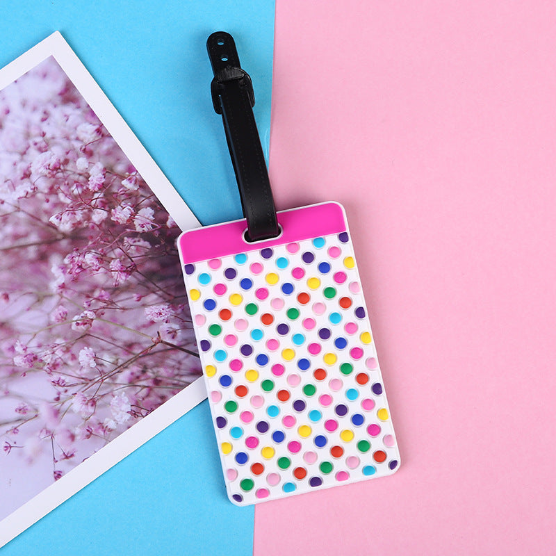 Unisex Fun Dot Pattern Luggage Tag Stornfield