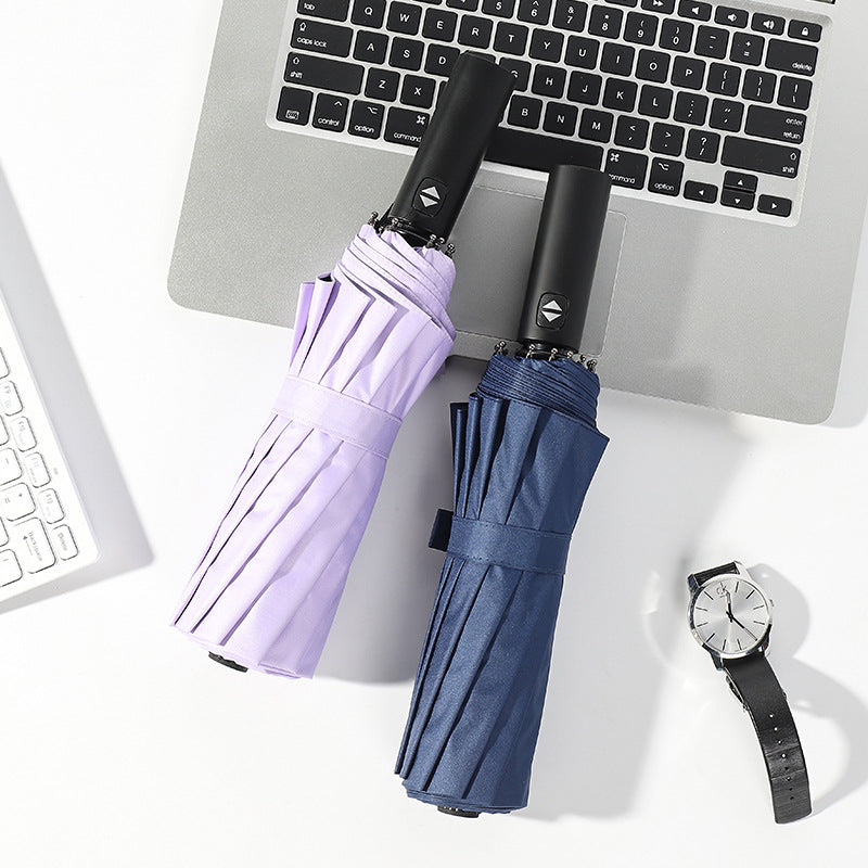 Women's automatic folding umbrella with spacious canopy Stornfield