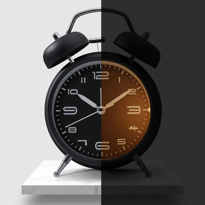 Classic Alarm Clock with Modern Accents Stornfield