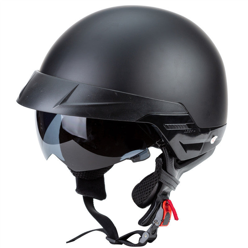 Advanced Scooter Helmet with Integrated Visor Stornfield