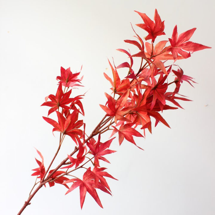 Lifelike Maple Leaf Stem