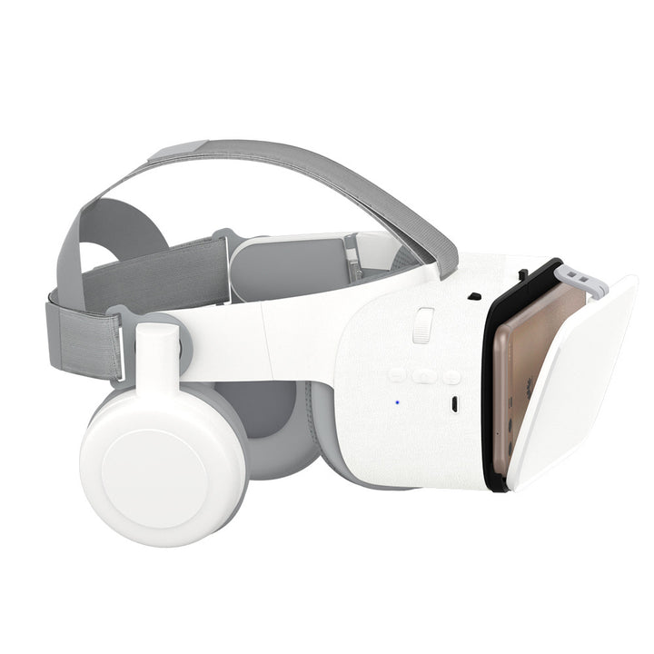 Virtual-Reality-Headset with ergonomic comfort and integrated speakers Stornfield