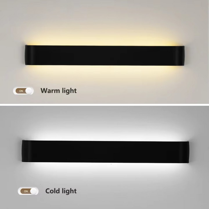 Stornfield | Nordic LED Wall Light - Modern Brushed Aluminum Indoor Wall Sconce