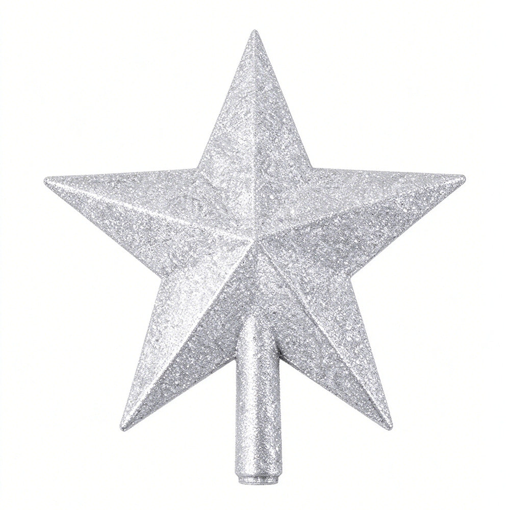 Decorative Christmas tree top star, various sizes