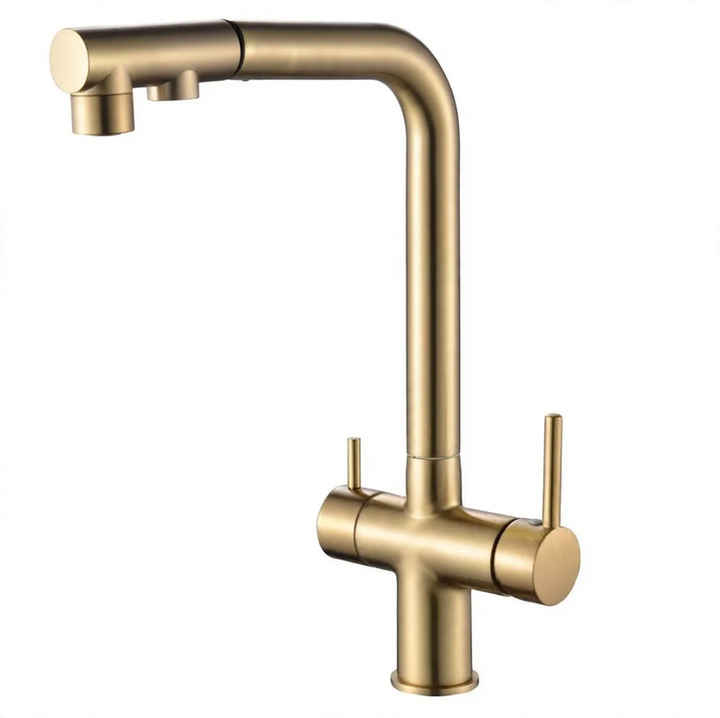 Kitchen faucet stainless steel 304, single lever mixer tap