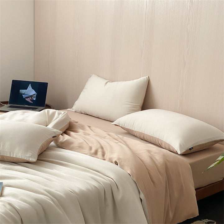 Lyocell bedding set, 3 or 4 piece, summer bedding