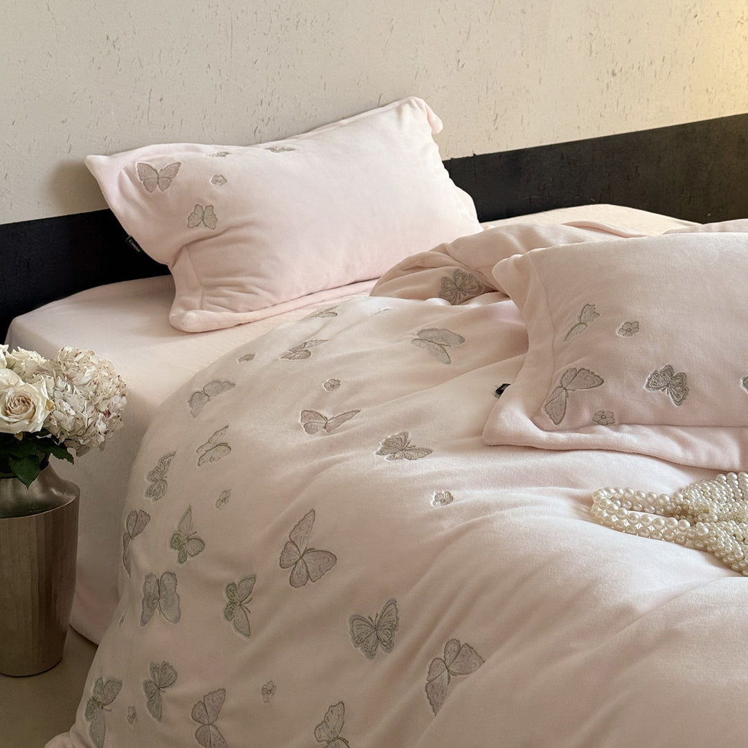 Milk fiber bedding set, 4-piece, winter