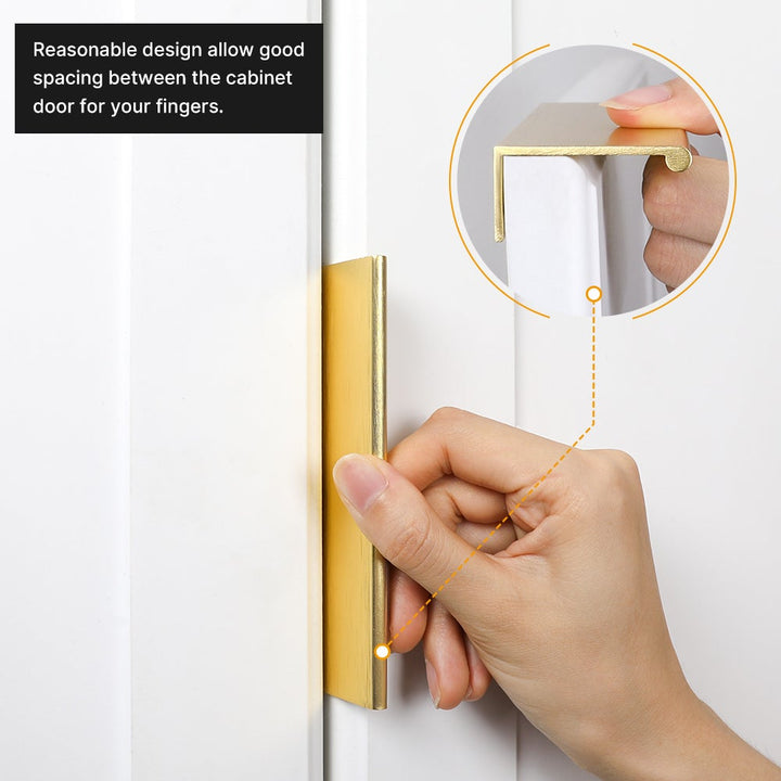 Stornfieldack Kitchen Cabinet Finger Edge Drawer Handles | Stornfield
