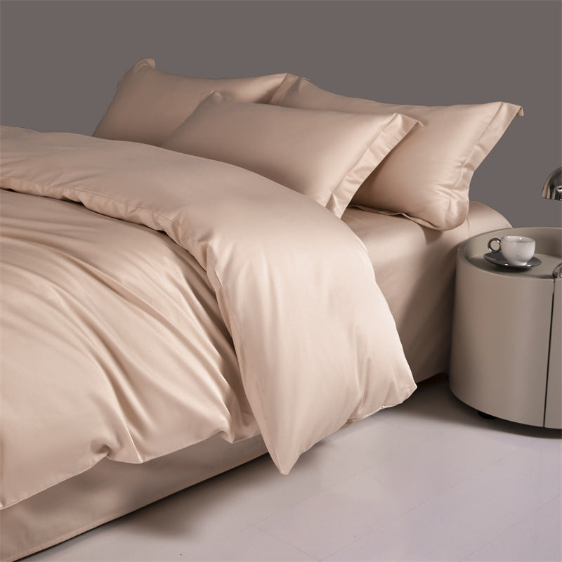 Long-staple cotton bedding, 100, satin binding