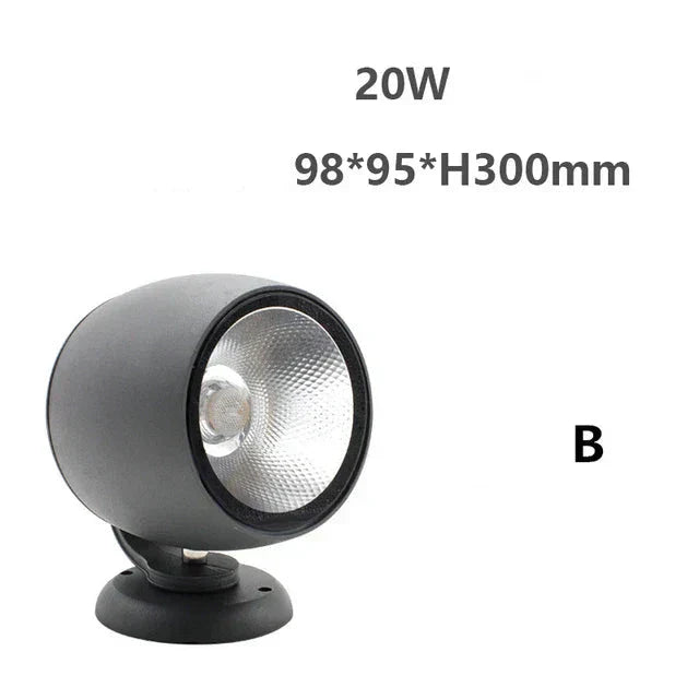 Efficient LED garden lamp for stylish outdoor lighting | Stornfield