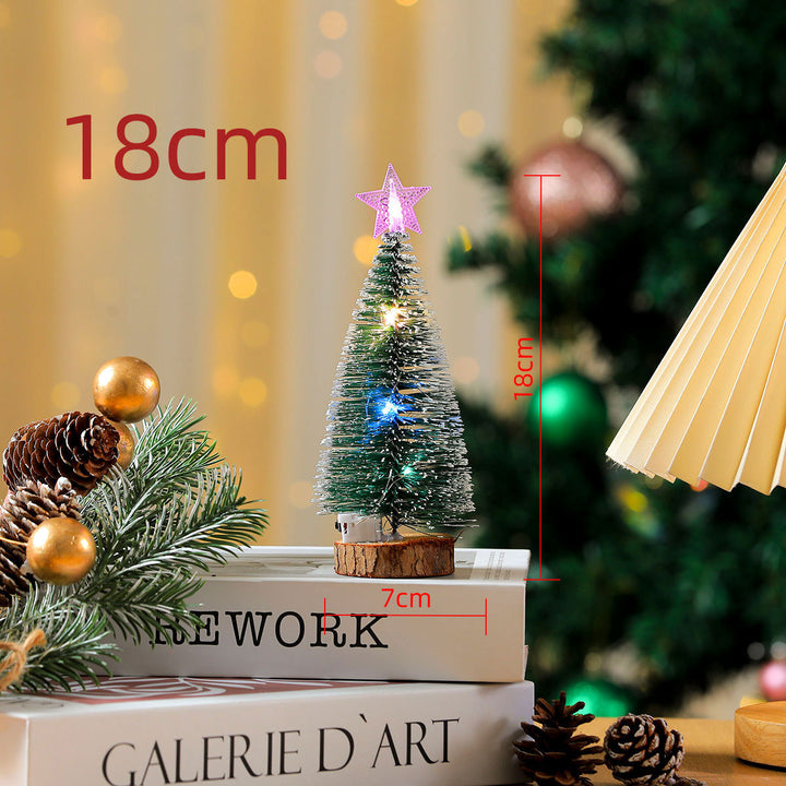 Mini Christmas tree made of PVC, snow-covered, various sizes