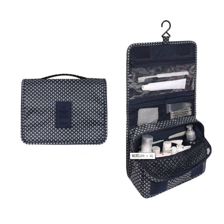 TravelEase – Water-repellent cosmetic bag with hooks and compartments | Travel toiletry bag | Stornfield