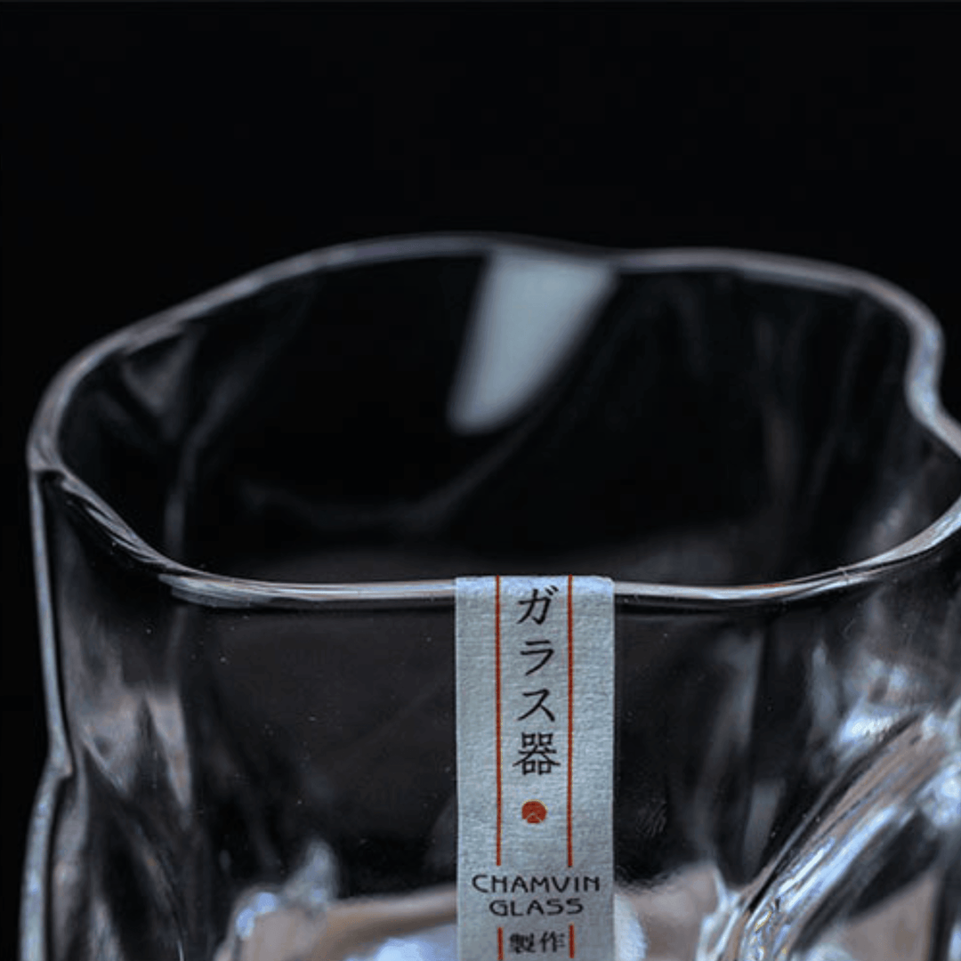 Japaneese Edo Kiriko Crumple Body Whisky Glass | Stornfield