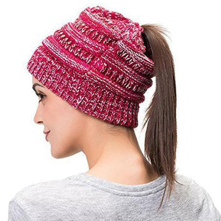 Knit Ponytail Beanie | Stornfield