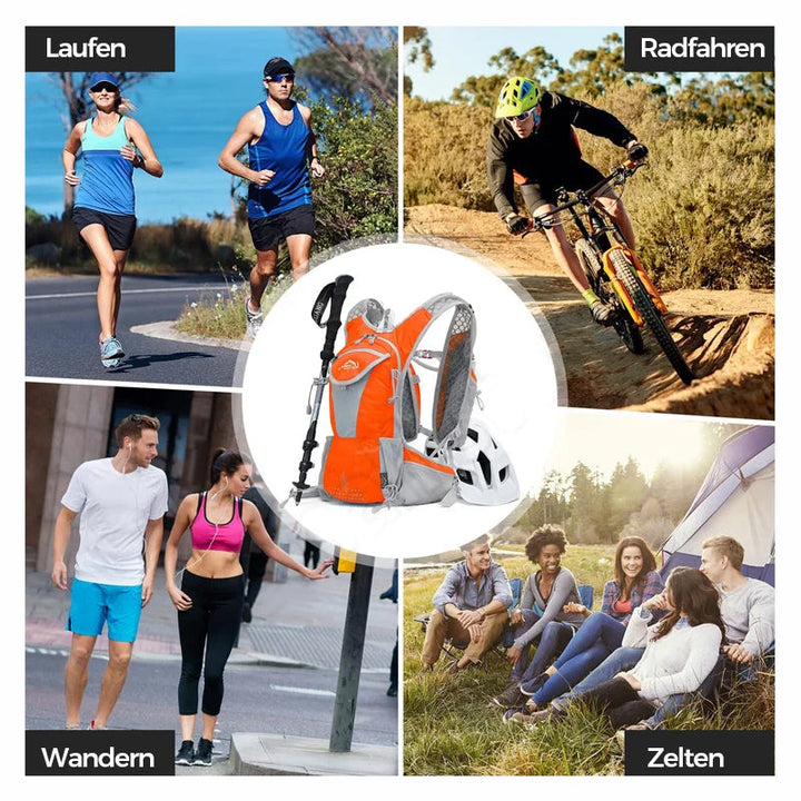 Outdoor Light and Breathable Backpack Bike Bag | Stornfield