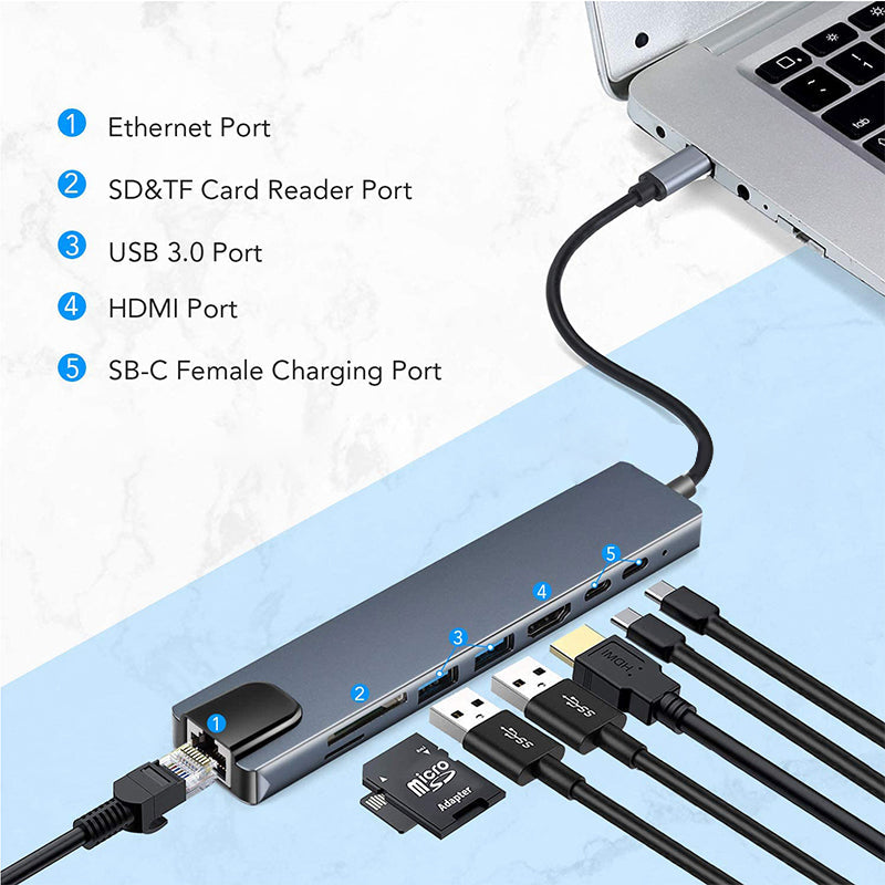 8 In 1 Universal Docking Station | Stornfield