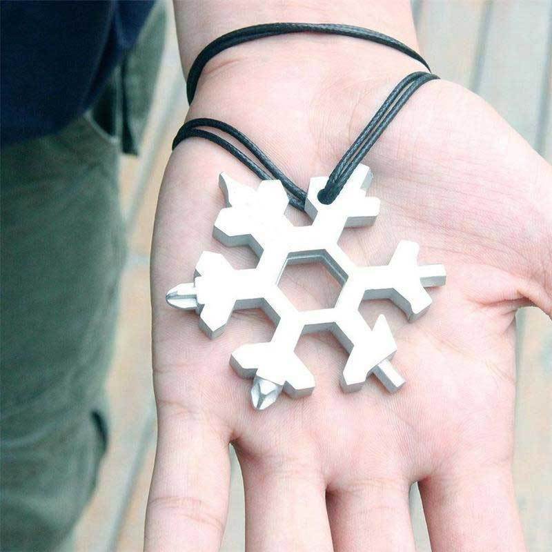 Pre-Christmas sale 18-in-1 stainless steel snowflake multi-tool | Stornfield