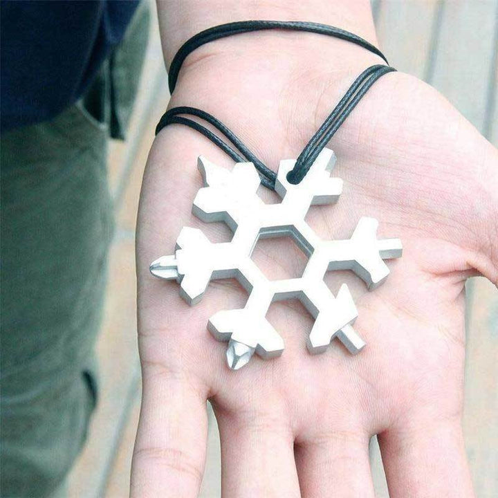 Pre-Christmas sale 18-in-1 stainless steel snowflake multi-tool | Stornfield