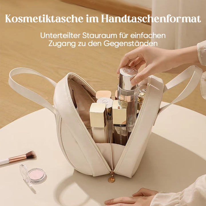 Large Capacity Handheld Shell Cosmetic Bag | Stornfield
