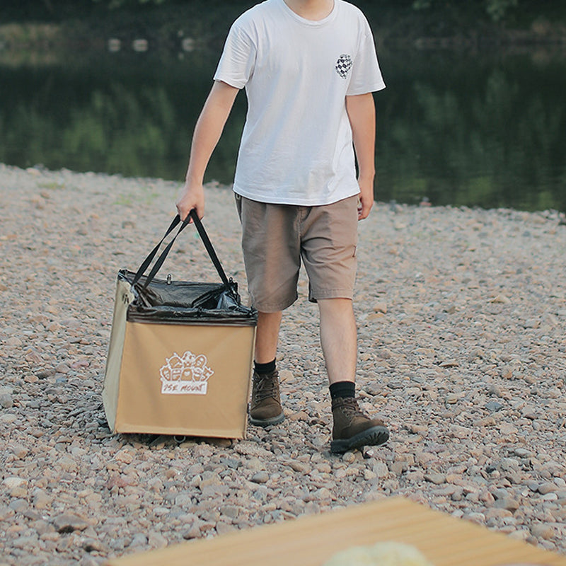 Foldable Multi-Purpose Waste Bin for Outdoor Use | Stornfield