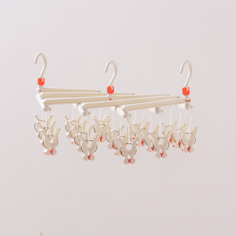 Foldable and multi-functional multi-head drying rack | Stornfield