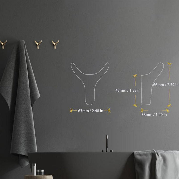 Horns Coat Hooks Wall Decoration | Stornfield