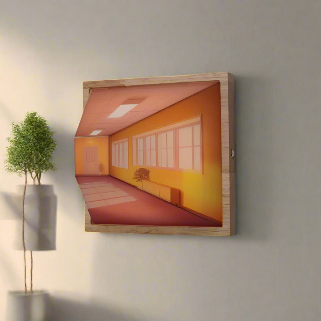 3D-Naked Eye Vision Wall Lamp | Stunning Wall Ambience | Stornfield