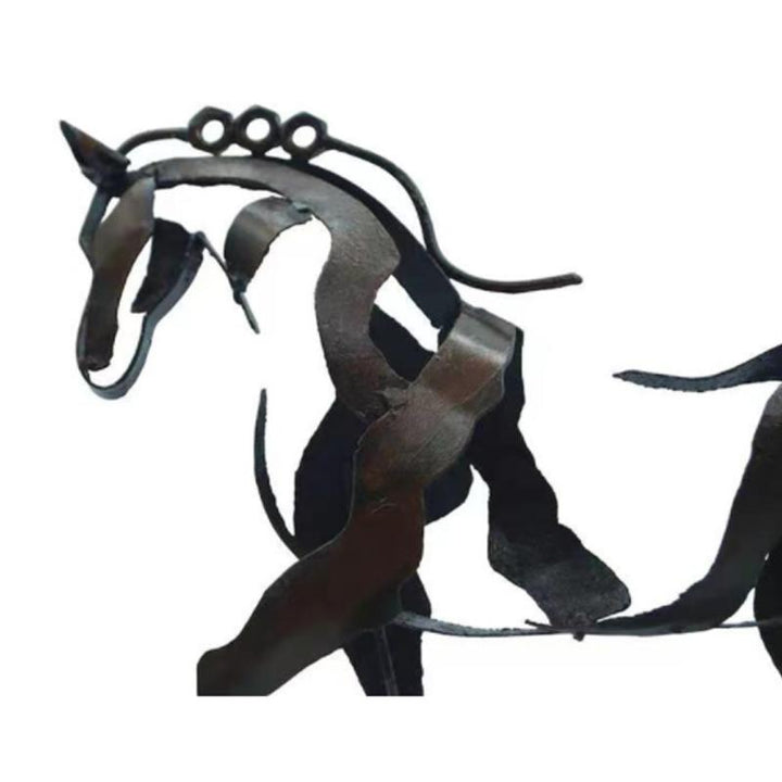 Stornfield | Handmade Metal Equestrian Sculpture "Adonis"