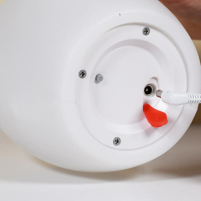 Stornfield | Lampe de table décorative LED en forme d'œuf RGB en ABS