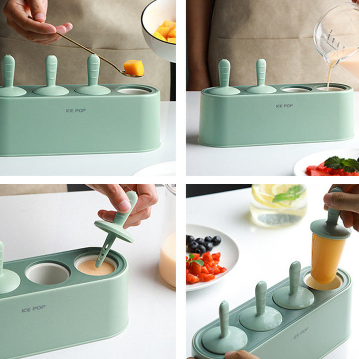 Stornfield | Silicone Ice on a Stick Ice Cream Mold Set