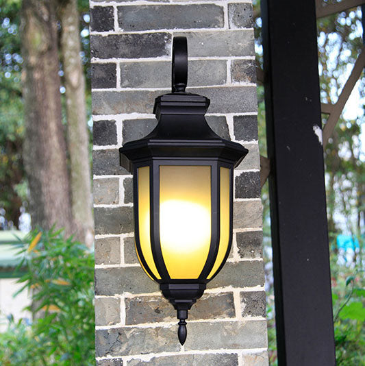 Modern European Minimalist Aluminum Alloy Square Outdoor 1-Light Wall Sconce Lamp | Stornfield
