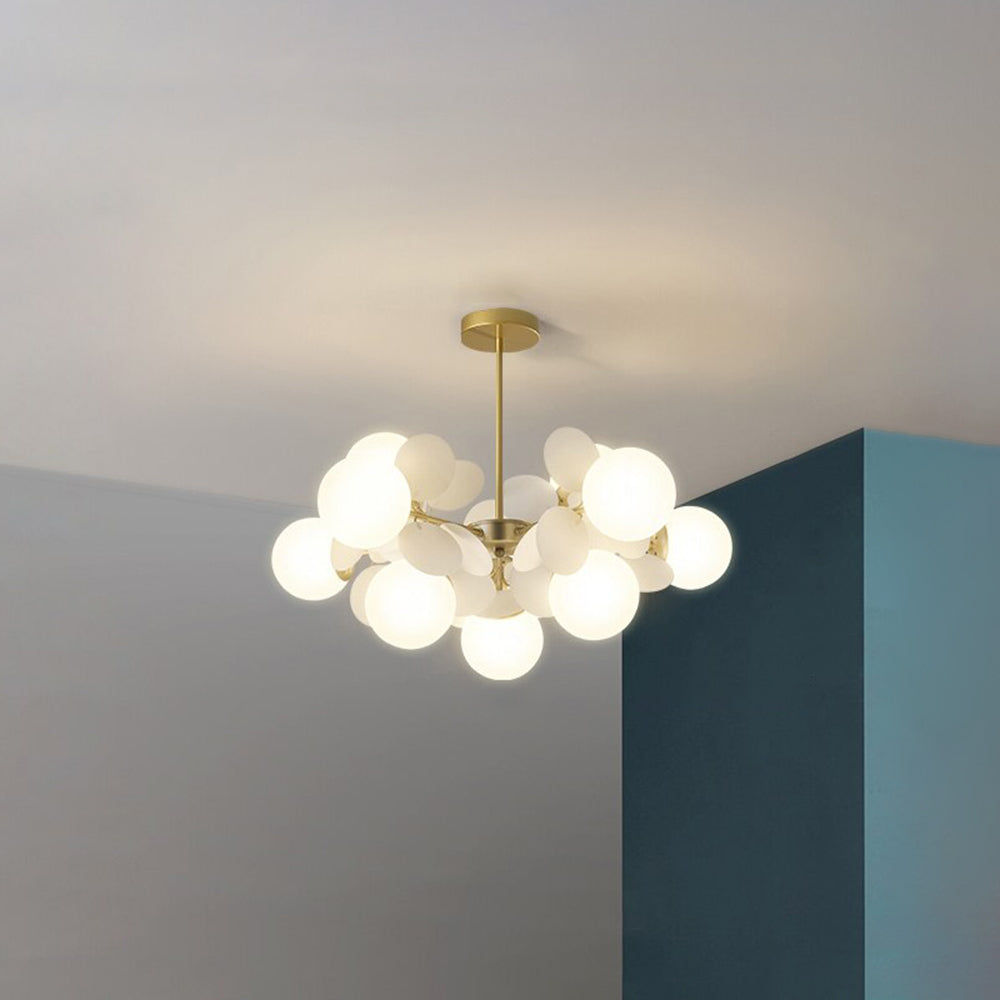 Stornfield | Floral Chandelier Living Room