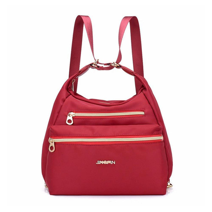 Bag with double zippers, backpack, handbag and crossbody bag | Stornfield
