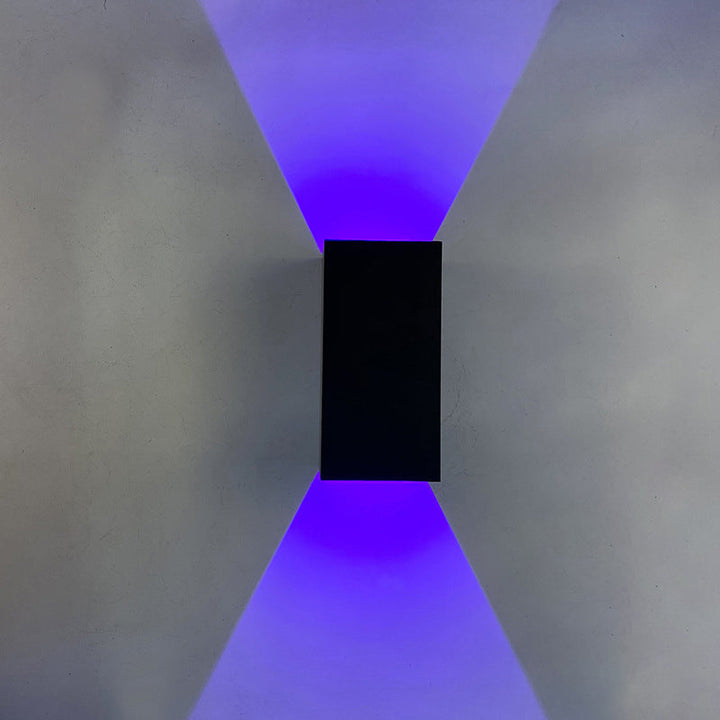 Modern Smart Square APP Dimming Waterproof LED Wall Sconce Lamp | Stornfield