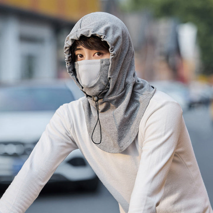 Hooded Face Mask with Neck Warmer for Cycling | Stornfield