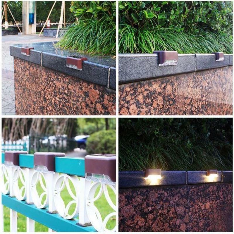 Stornfield | Outdoor Waterproof Solar Stair Lights (4-Pack)