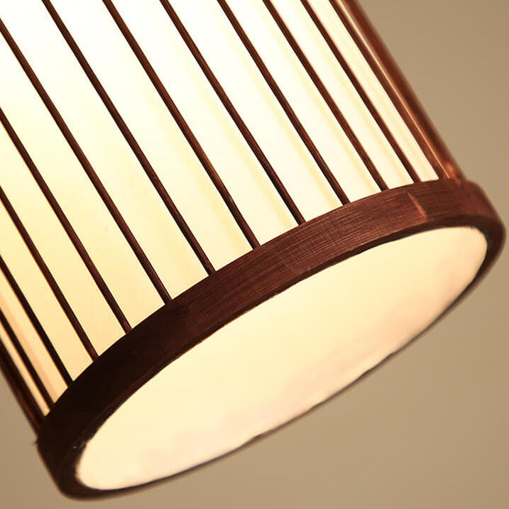 Stornfield | Zen Bambora Pendant Light | Hand-Woven Bamboo Lantern | Japanese Design | Natural Elegance
