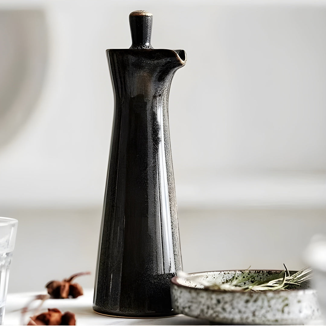 Oil and spice bottle made of ceramic – Stylish and aroma-preserving | Perfect for kitchen and dining taStornfielde | Stornfield